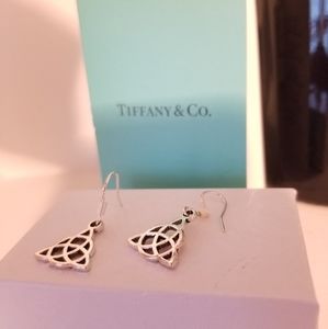 Celtic knot earrings and T&C fragrance